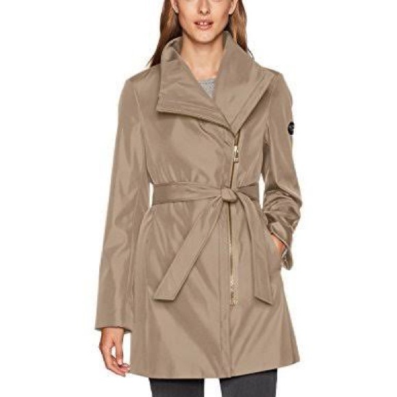 Calvin Klein Jackets & Blazers - Beige/Brown Trenchcoat